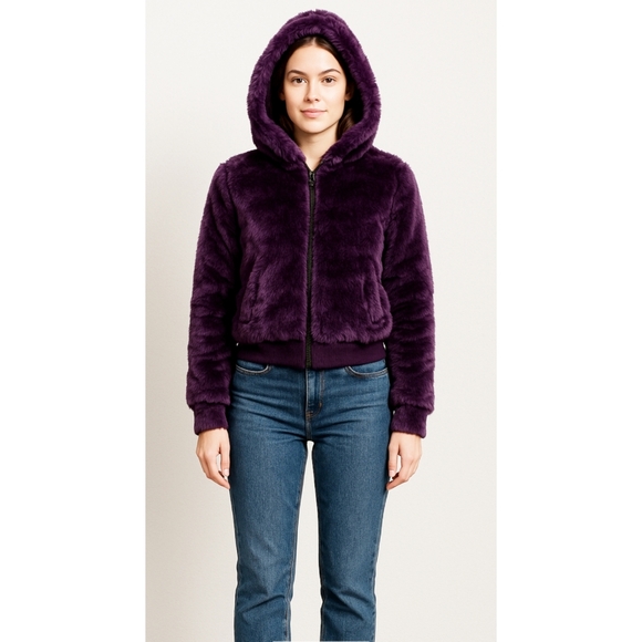 Aeropostale Jackets & Blazers - Aeropostle Eighty-Seven Faux‎ Fur Jacket